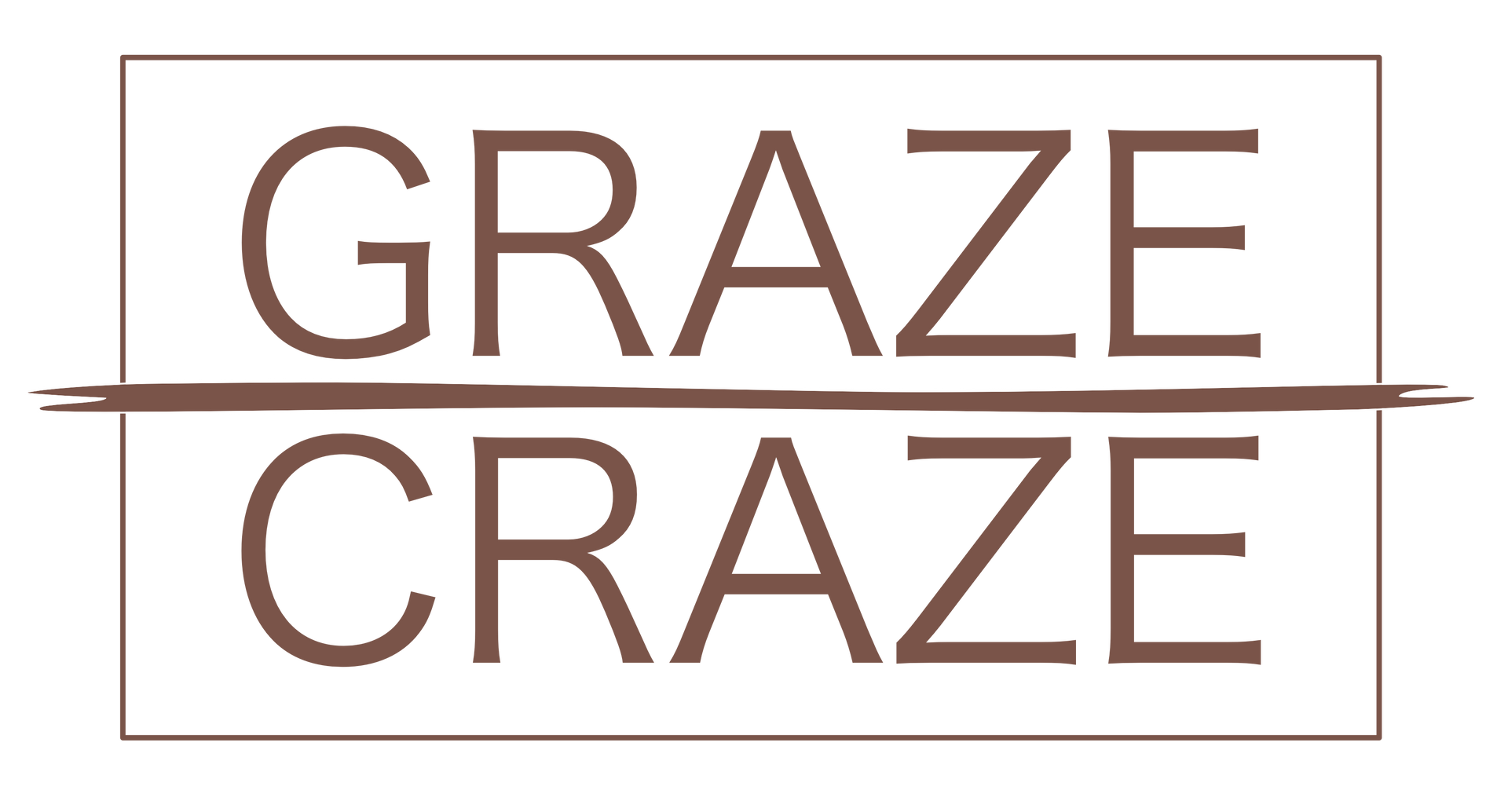 A logo for graze craze is shown on a white background.