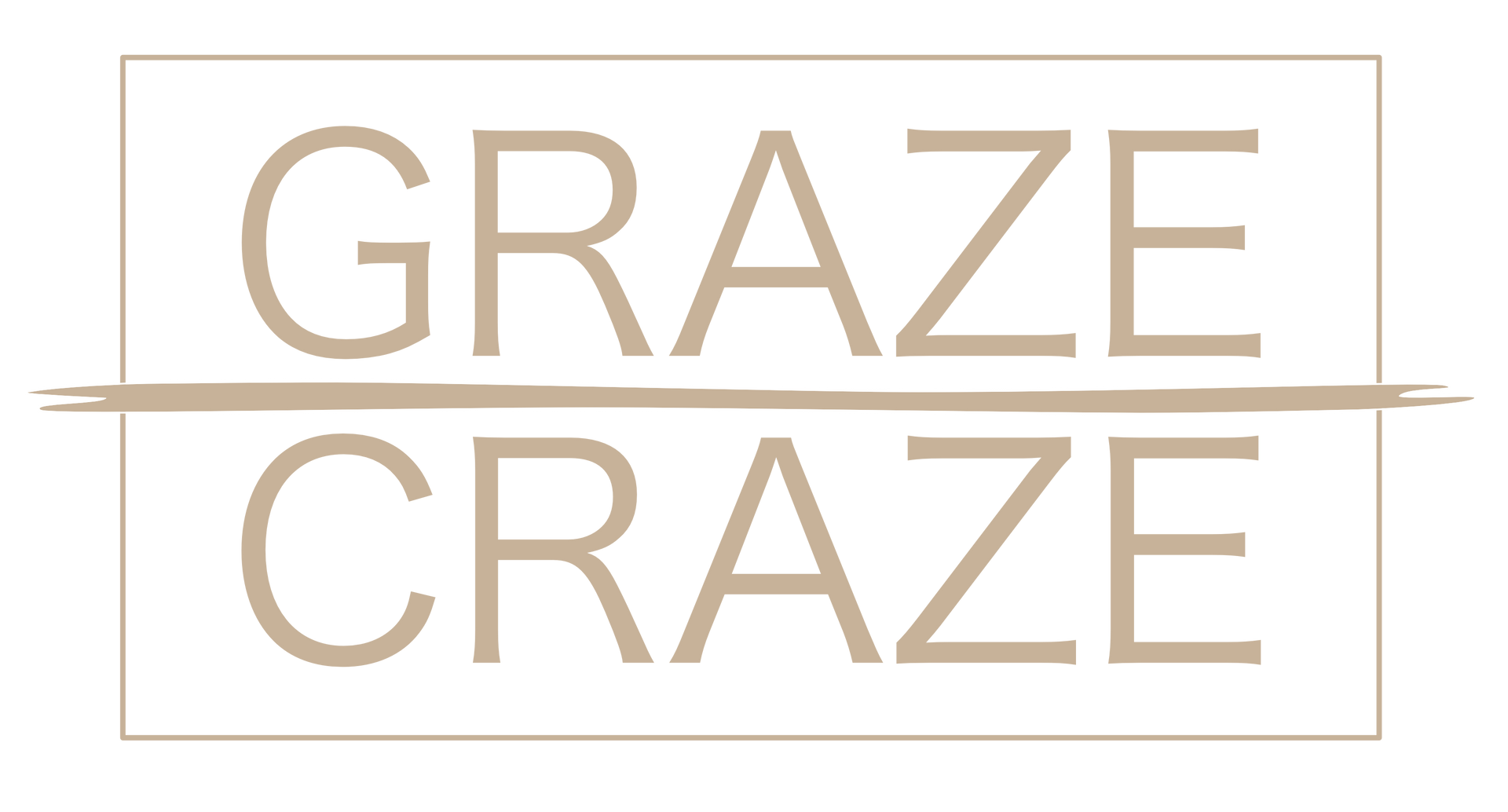 A logo for graze craze is shown on a white background.