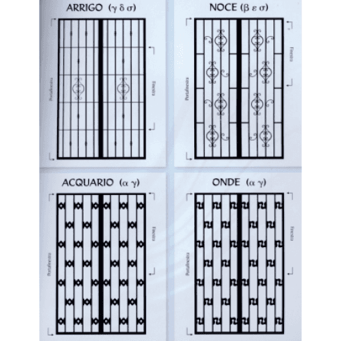 Inferriate su misura