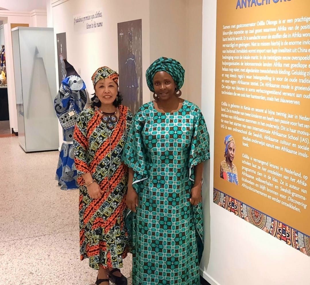 African fashion show in the Netherlands