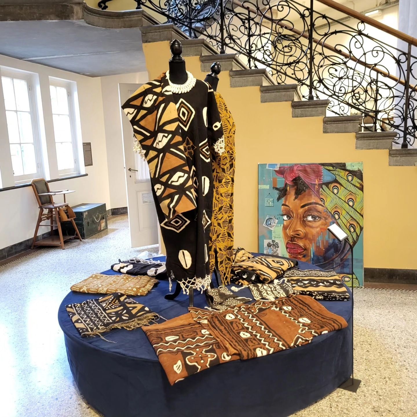 African Textile exhibition in the Netherlands