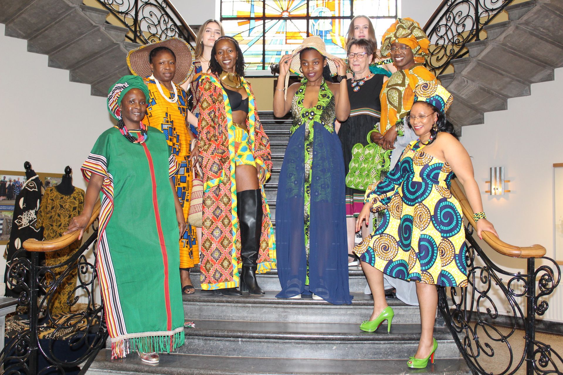 African fashion show in the Netherlands