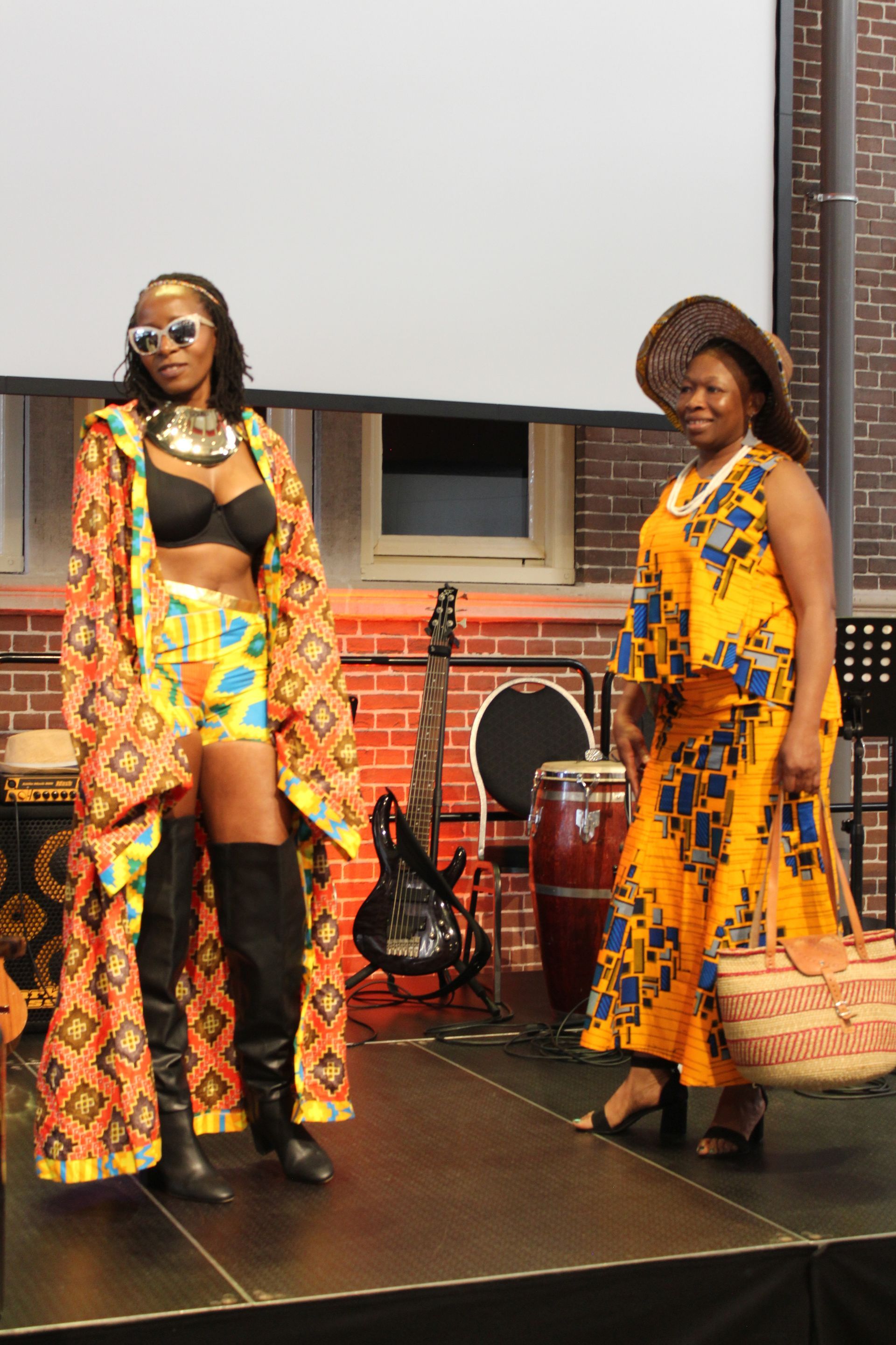 African fashion show in the Netherlands
