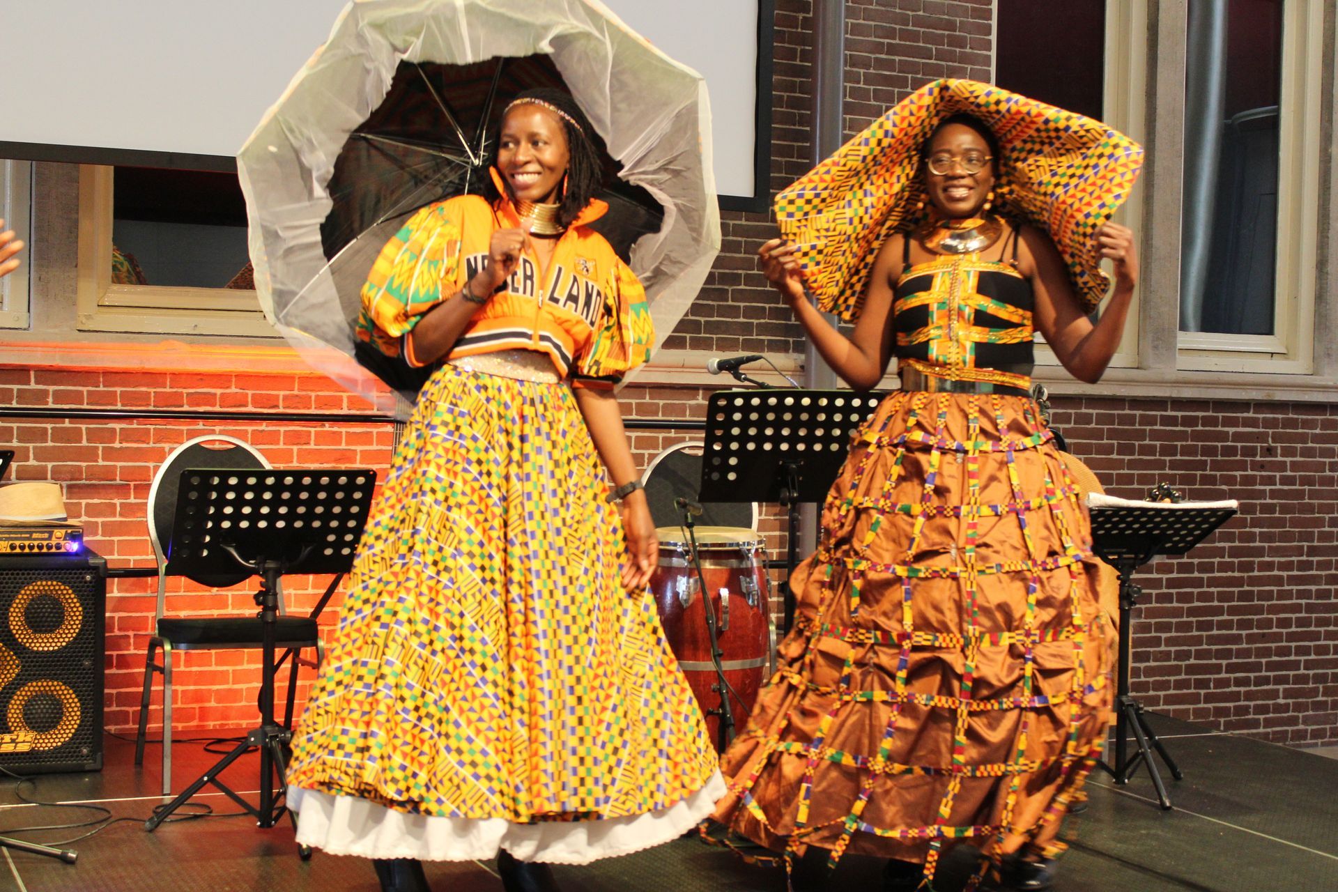 African fashion show in the Netherlands