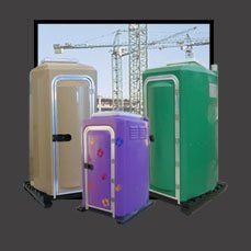 Different Color of Portable Toilet — Evansville, IN — The T.S.F. Company, Inc