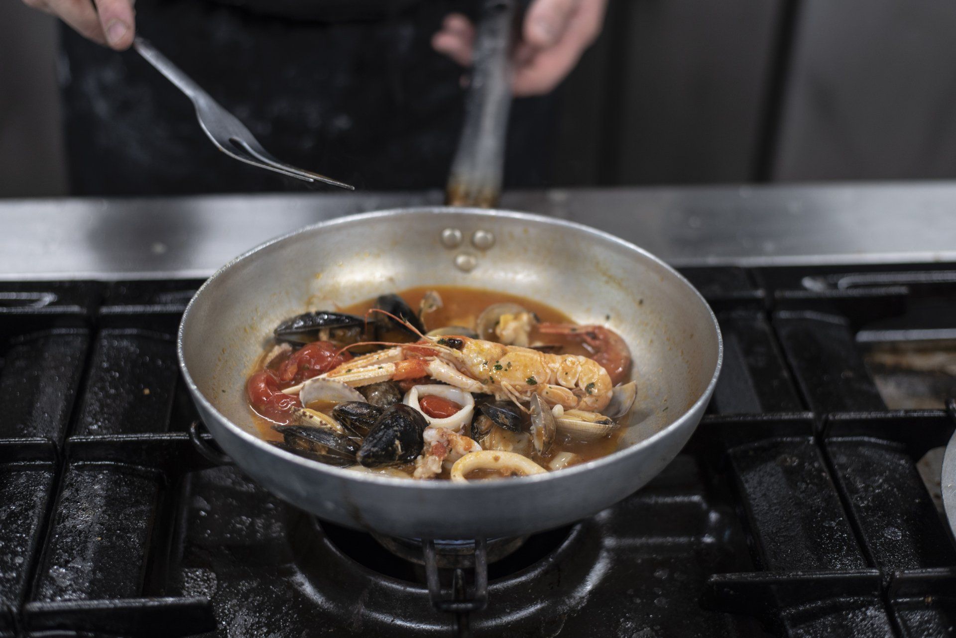 C﻿ucina del ristorante