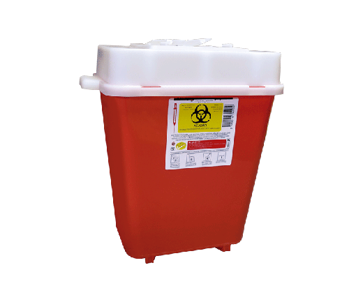 Recolector de punzocortantes 8 litros