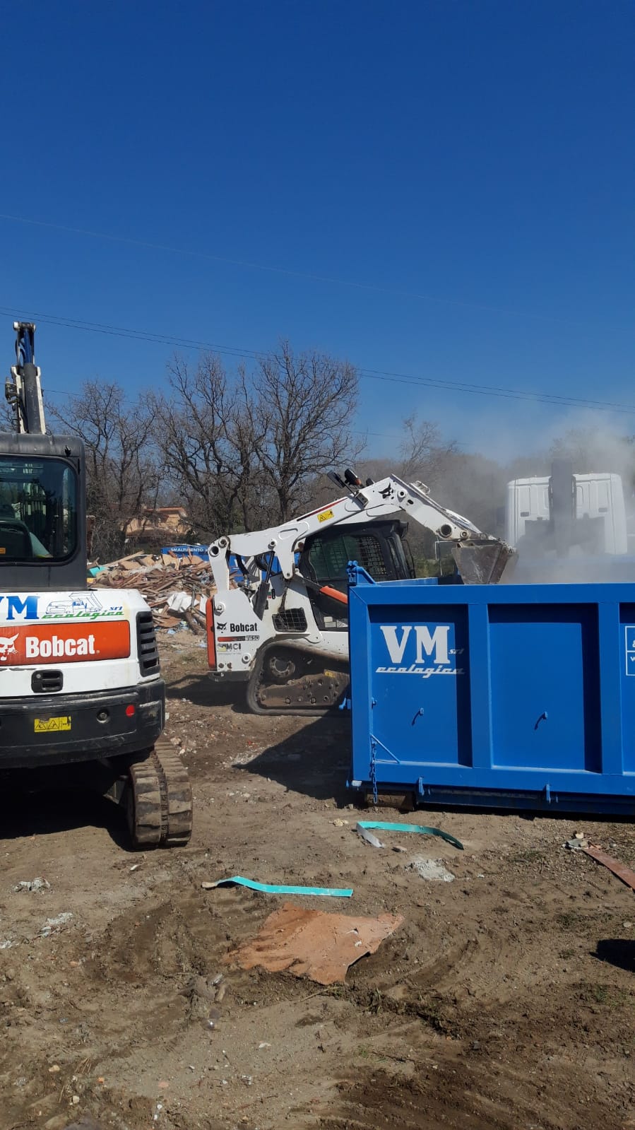 mezzi per scavi e demolizioni edili Roma