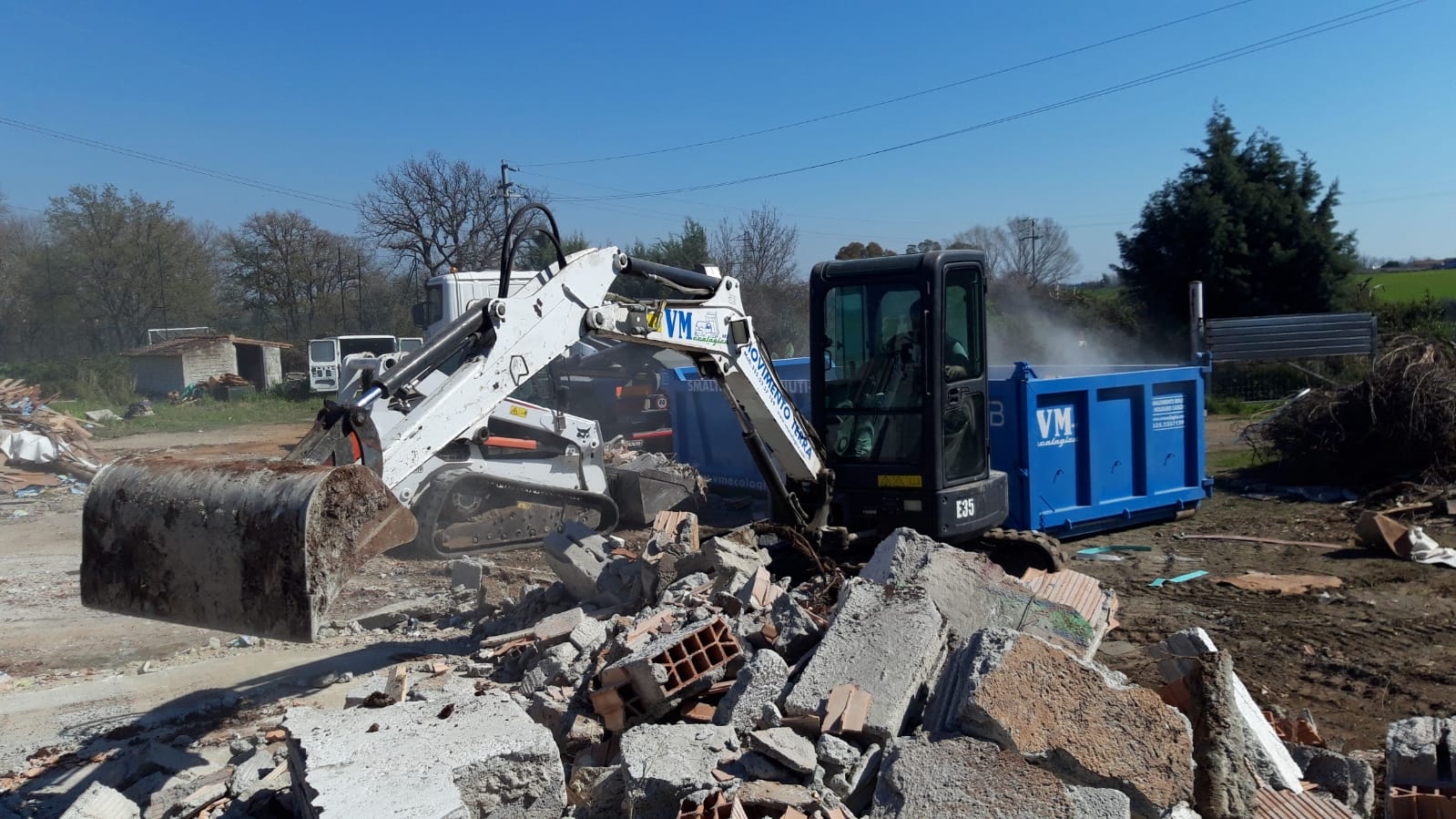 interventi di scavi e demolizioni edili a Roma