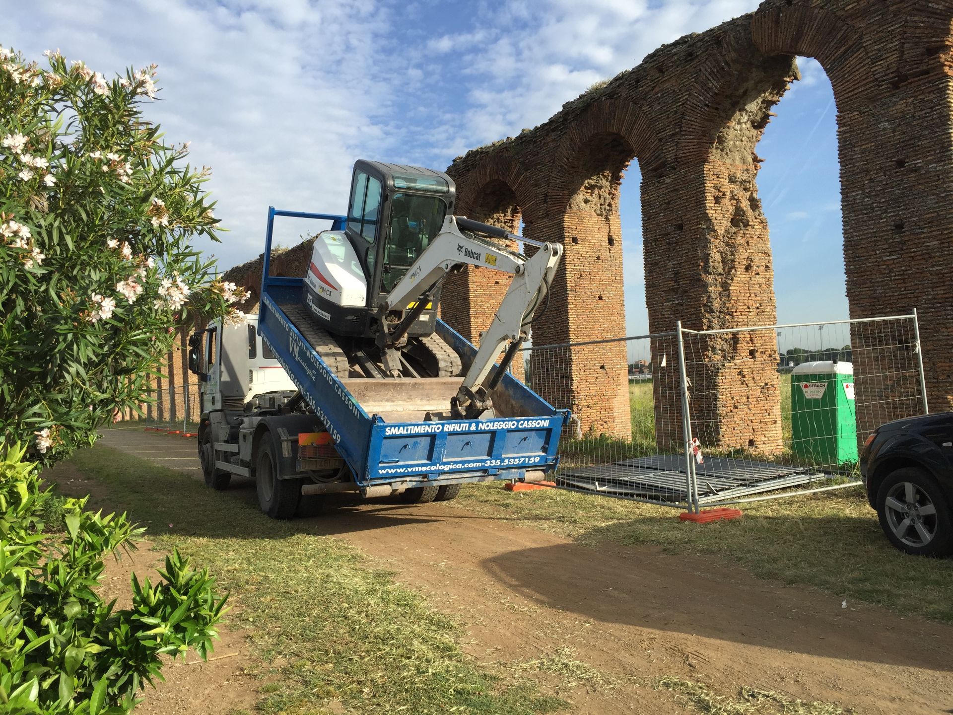 ditta di noleggio di cassoni scarrabili a Roma