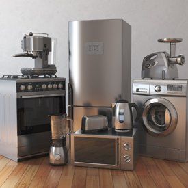 Appliance Parts Professional — Home Appliances In Empty Room in Edgewater, MD