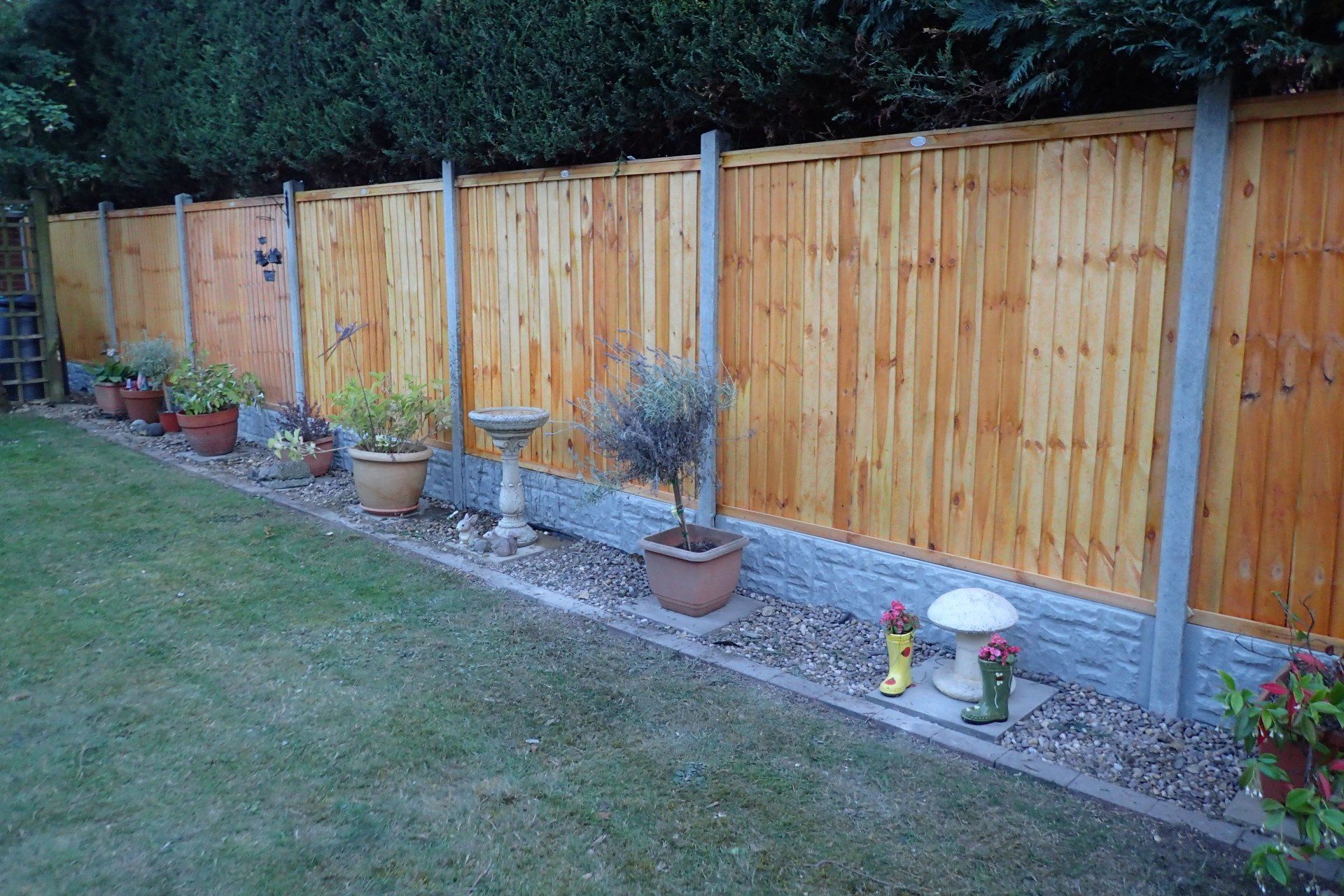 garden fencing