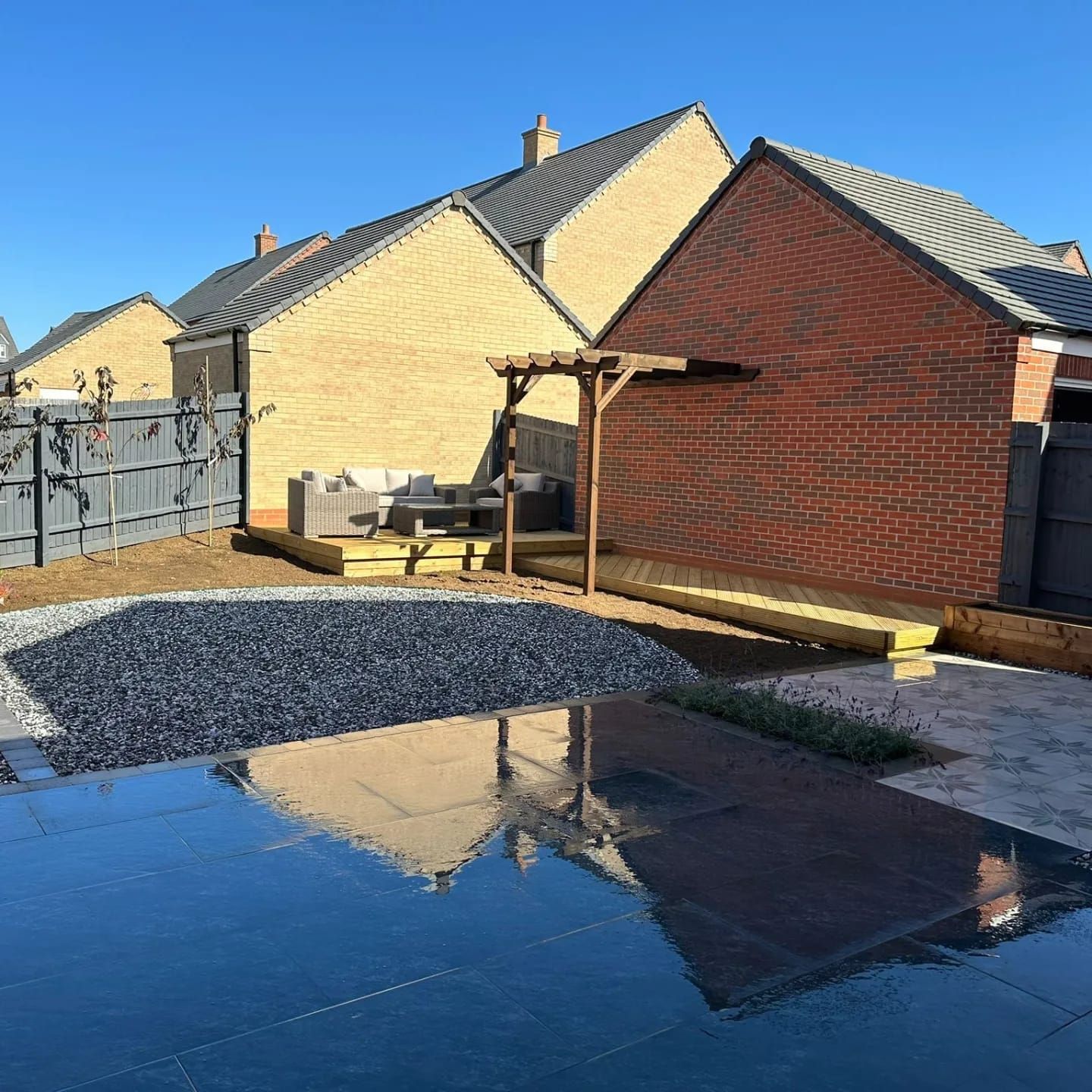 new fencing installed