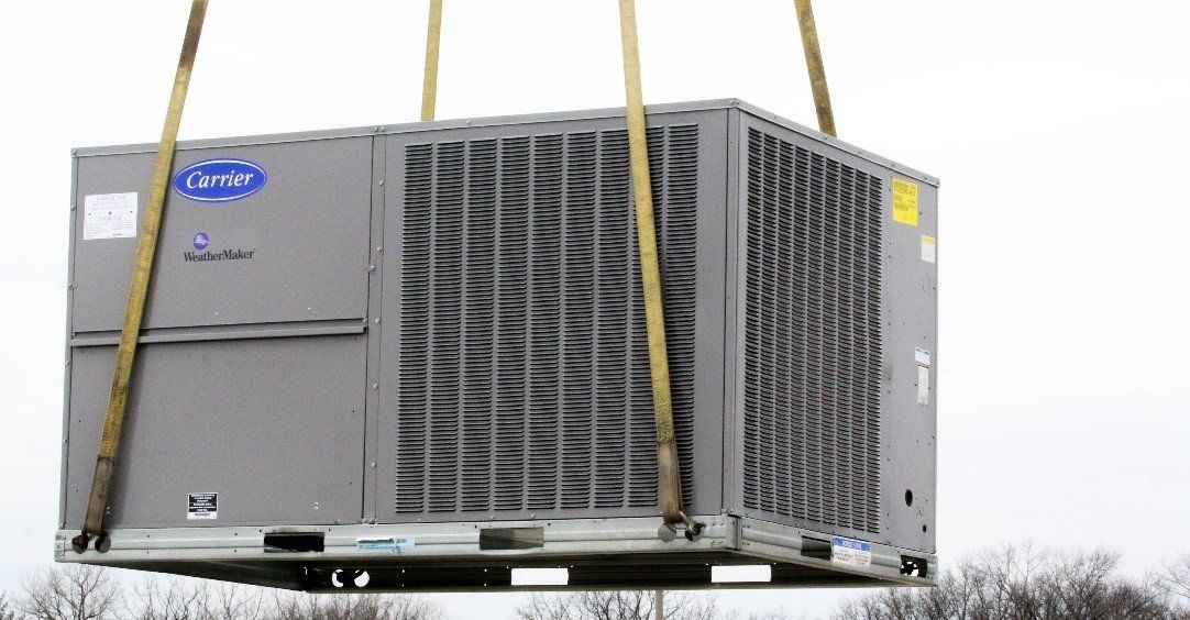 New Air Conditioner Unit — Woodstock, IL — Jensen’s Plumbing & HVAC