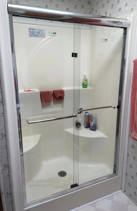 Shower Door — Caledonia, MN — The Community Handyman