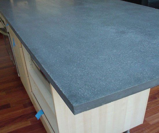 Gray Concrete Countertop — New Jersey — Konkreate & Epoxy