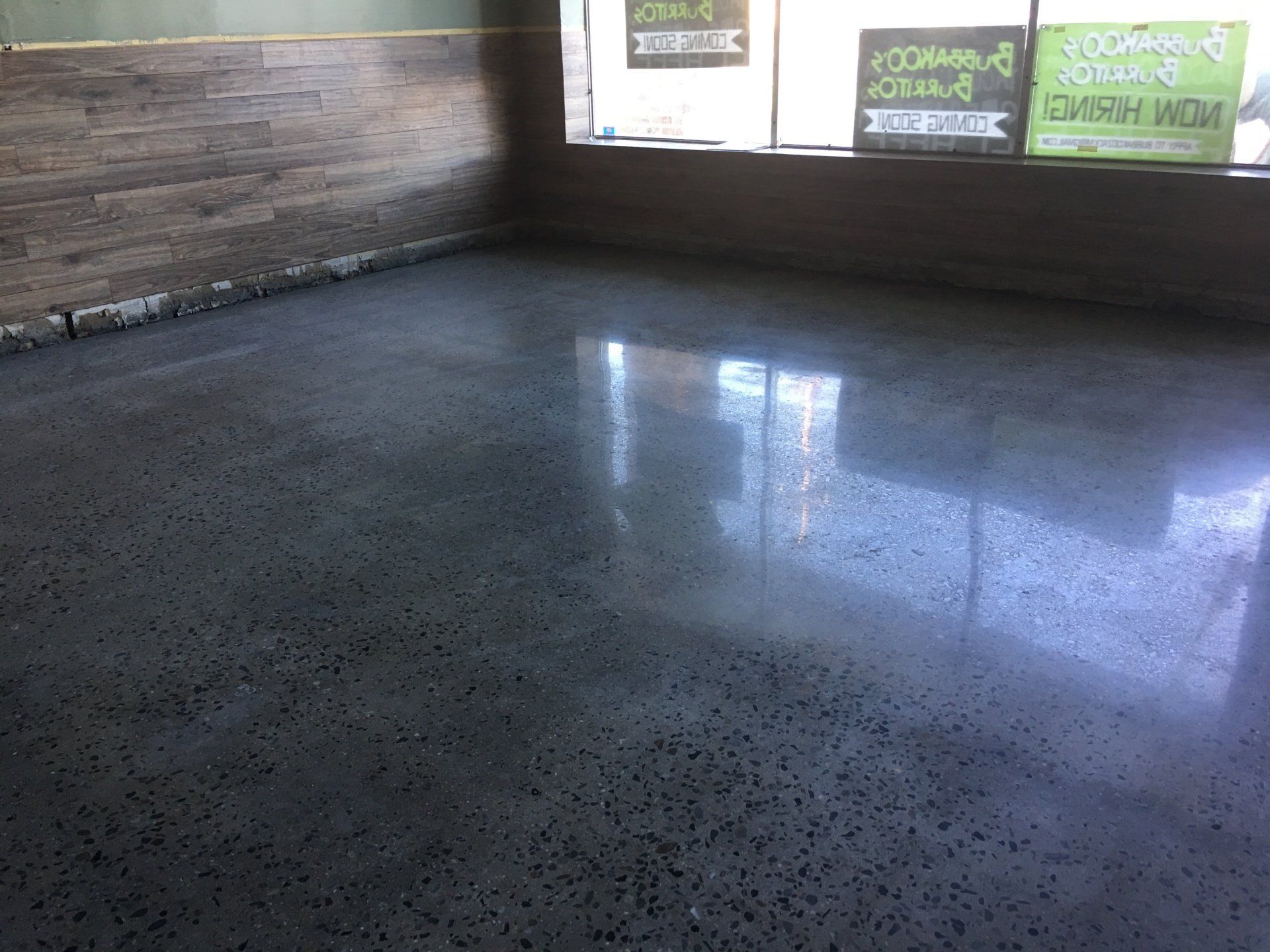 Granite floor — New Jersey — Konkreate & Epoxy