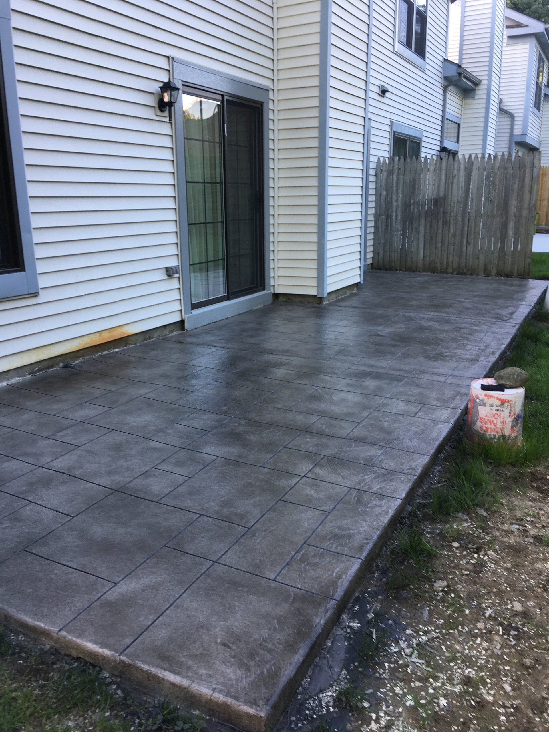 Residential concrete floor — New Jersey — Konkreate & Epoxy