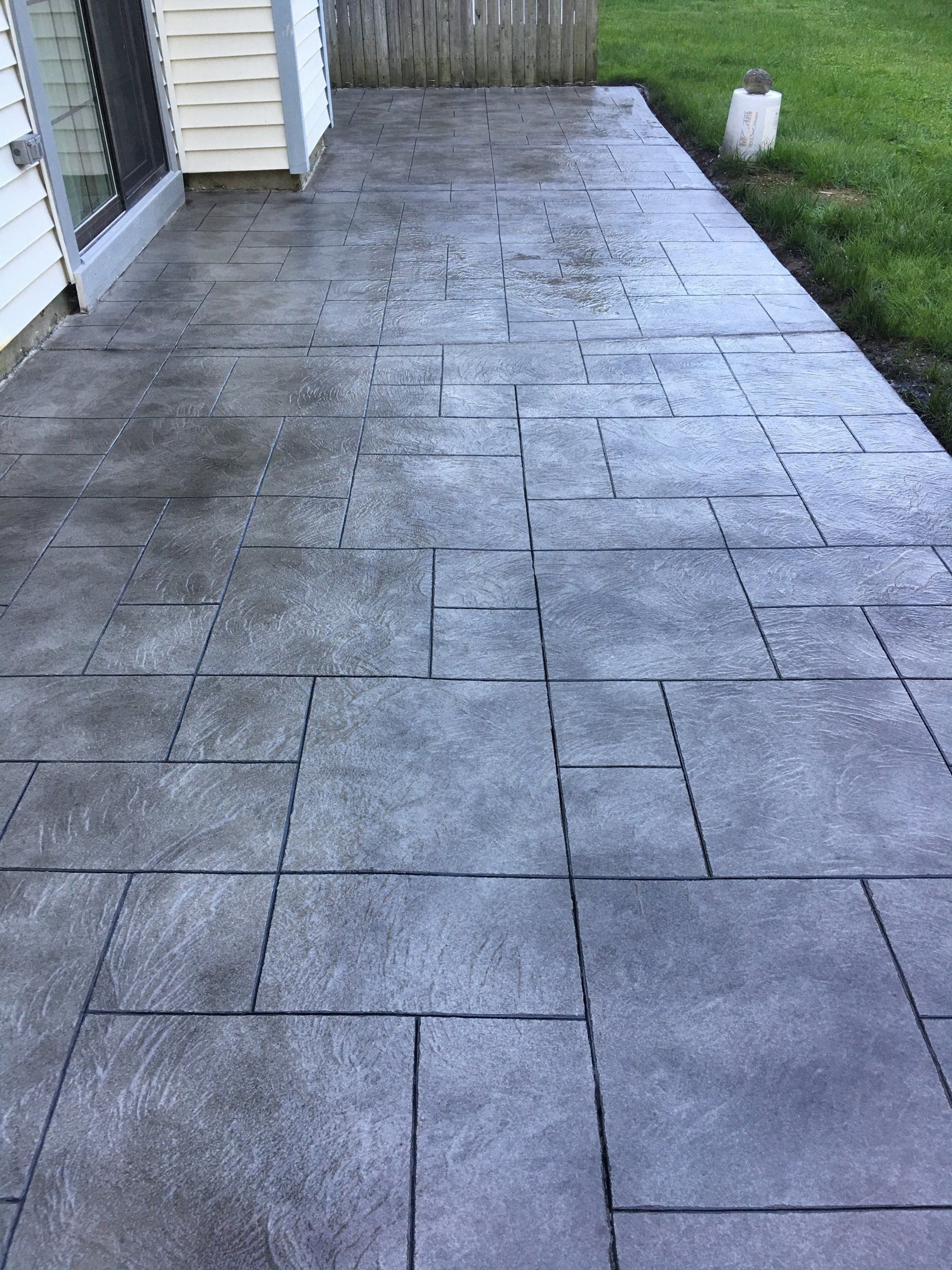 Floor with some rectangular shape design — New Jersey — Konkreate & Epoxy