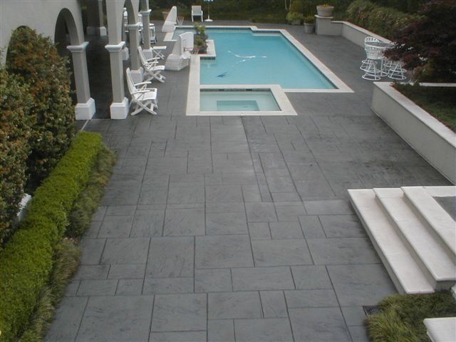 Concrete Pool Area — New Jersey — Konkreate & Epoxy