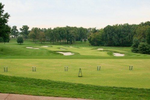 Bellerive Driving Range with Fescue and Zoysia Sod — Lawn Installation for golf courses in O'Fallon, MO