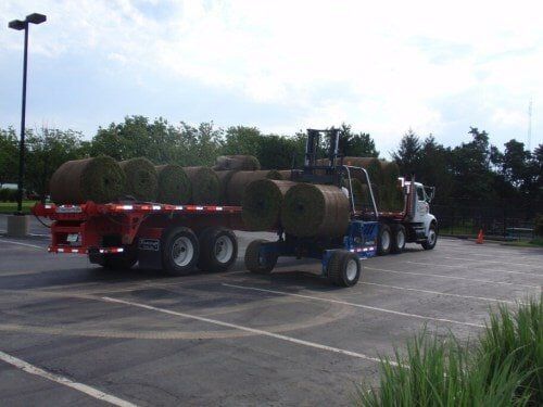 Big Roll Fescue Delivery — Lawn Installation for golf courses in O'Fallon, MO