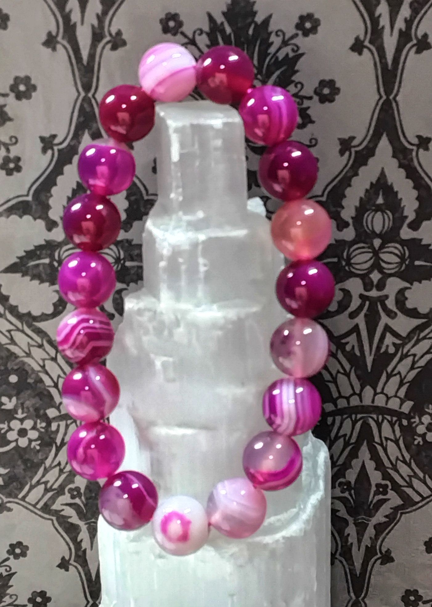 Pink Stripe Agate