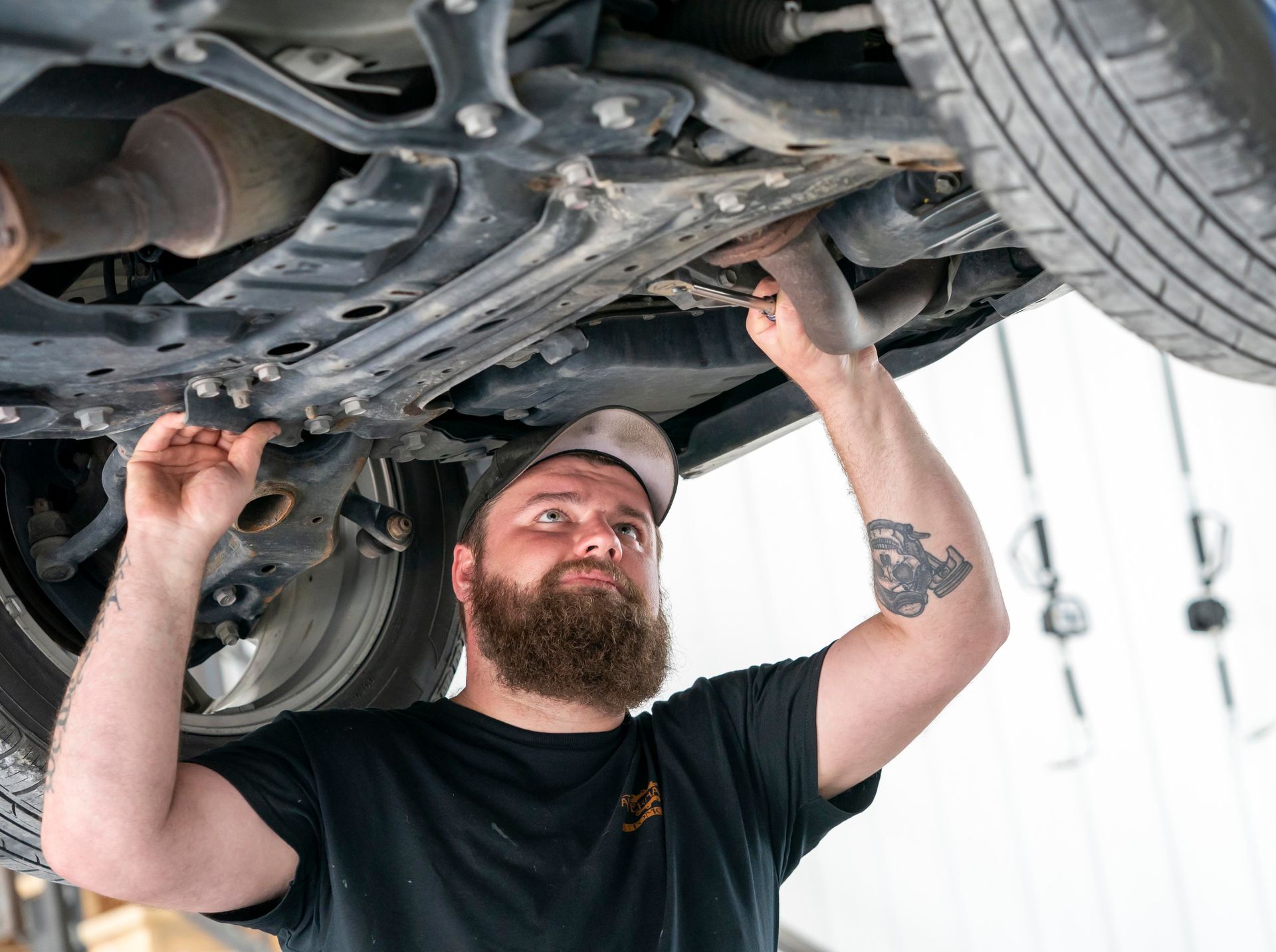 Alternative Automotive Under Car work