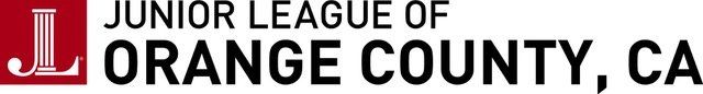 A logo for the junior league of orange county ca