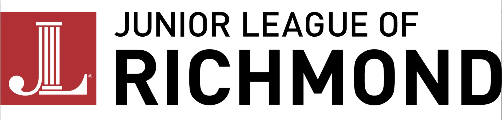 A logo for the junior league of richmond