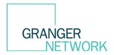 A logo for granger network is shown on a white background.