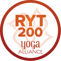 A logo for the ryt 200 yoga alliance