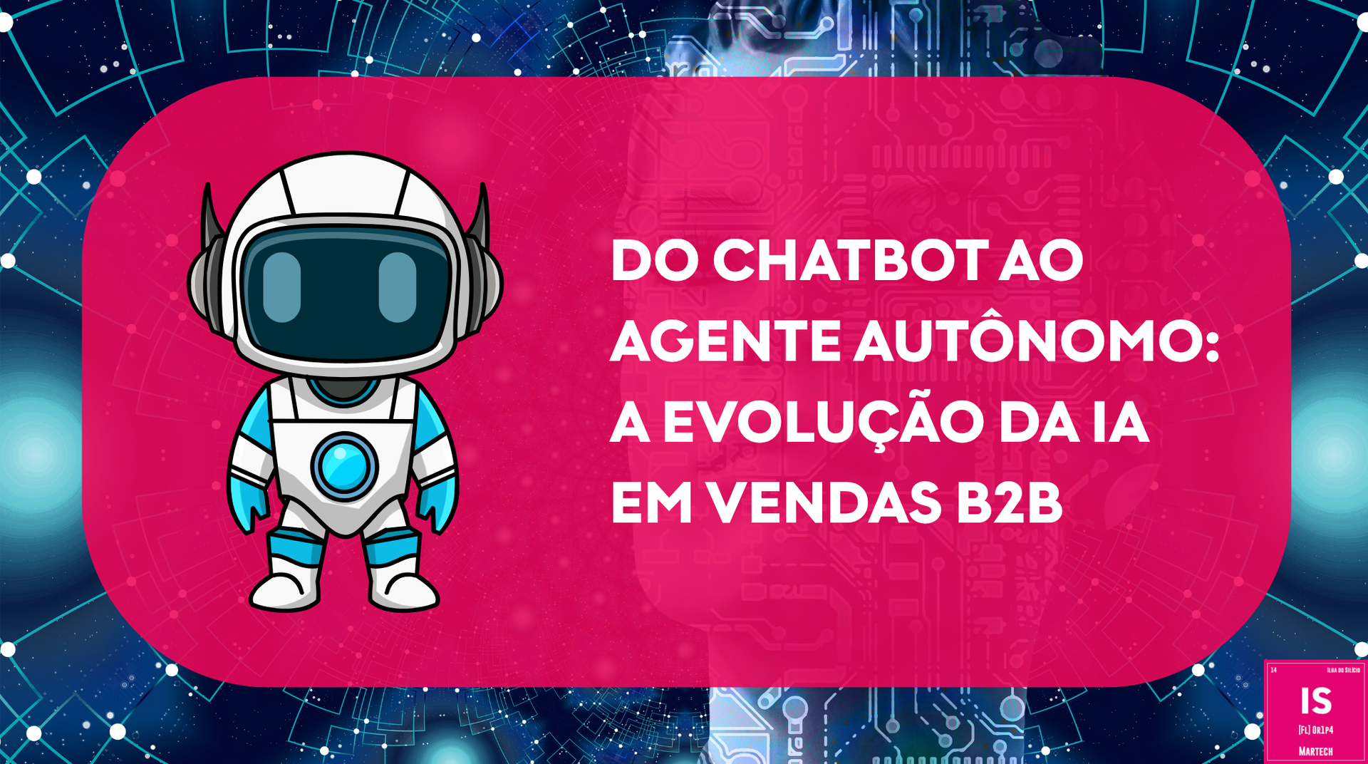 Do chatbot ao agente autônomo: a evolução da IA em vendas B2B