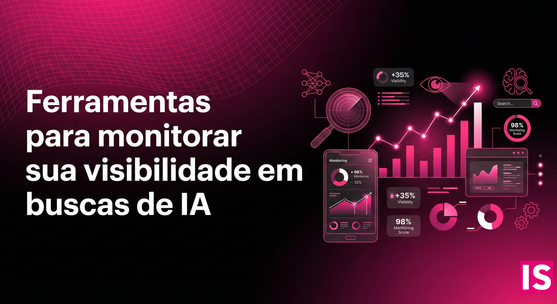 Ferramentas para monitorar sua visibilidade em buscas de IA