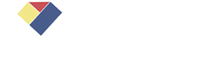 Uma pipa colorida está voando no ar sobre um fundo branco.