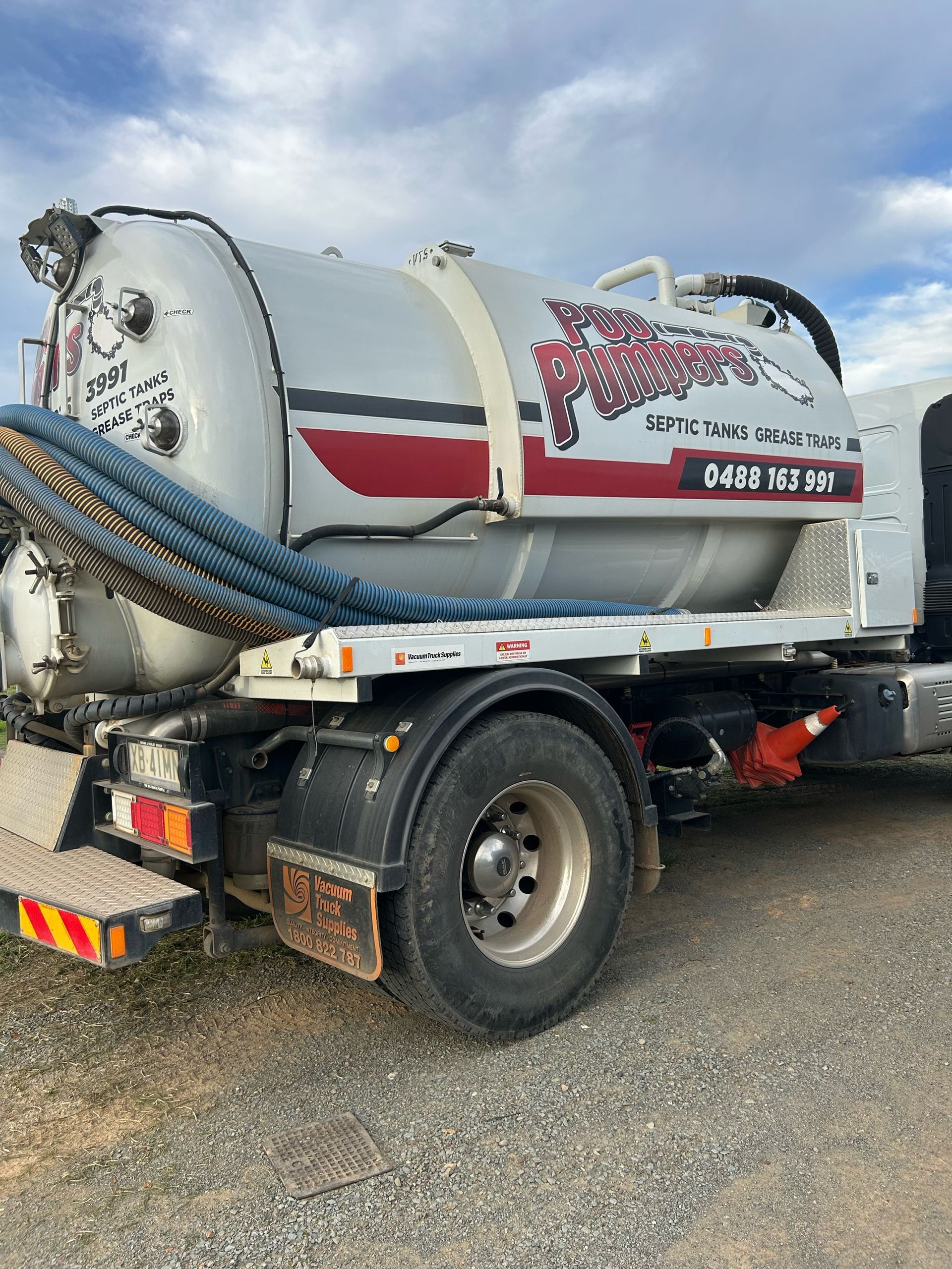 Side View Of A Septic Tank — Gympie Poo Pumpers in Kilkivan, QLD