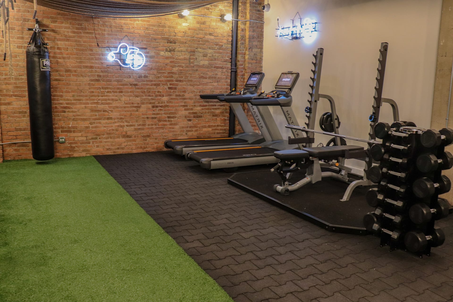 Gym at The Lofts at Gin Alley in Chicago, IL