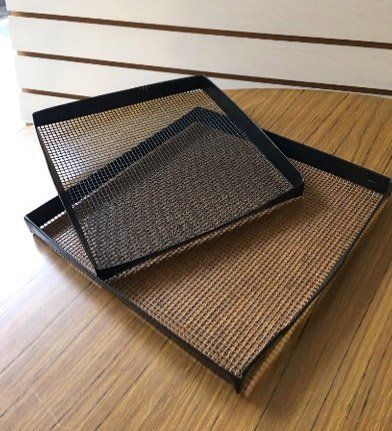 bandas dos telas de malla