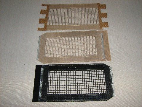 Bandas de tela de malla