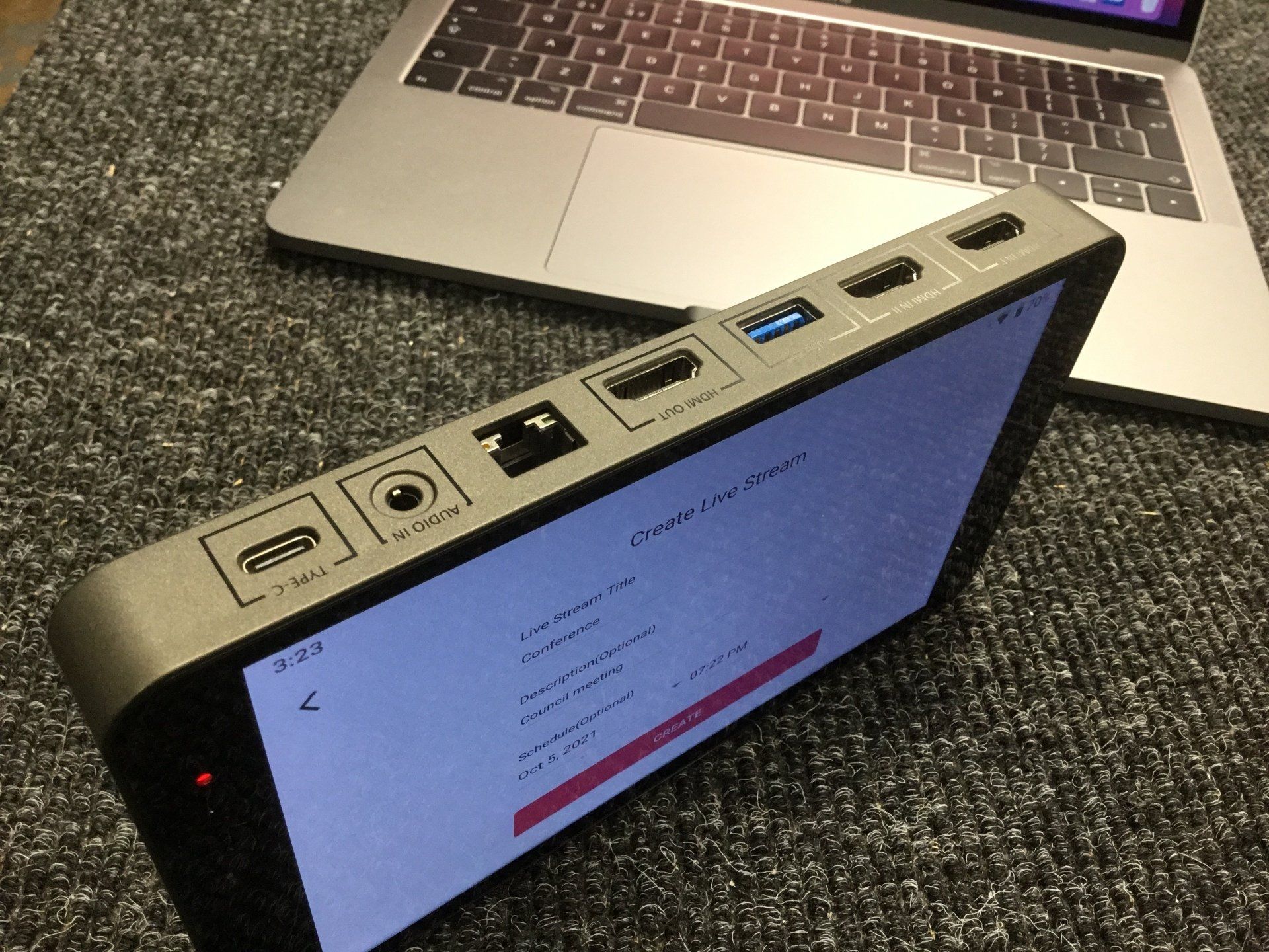 Dedicated streaming hardware, PAS Communications, Exeter