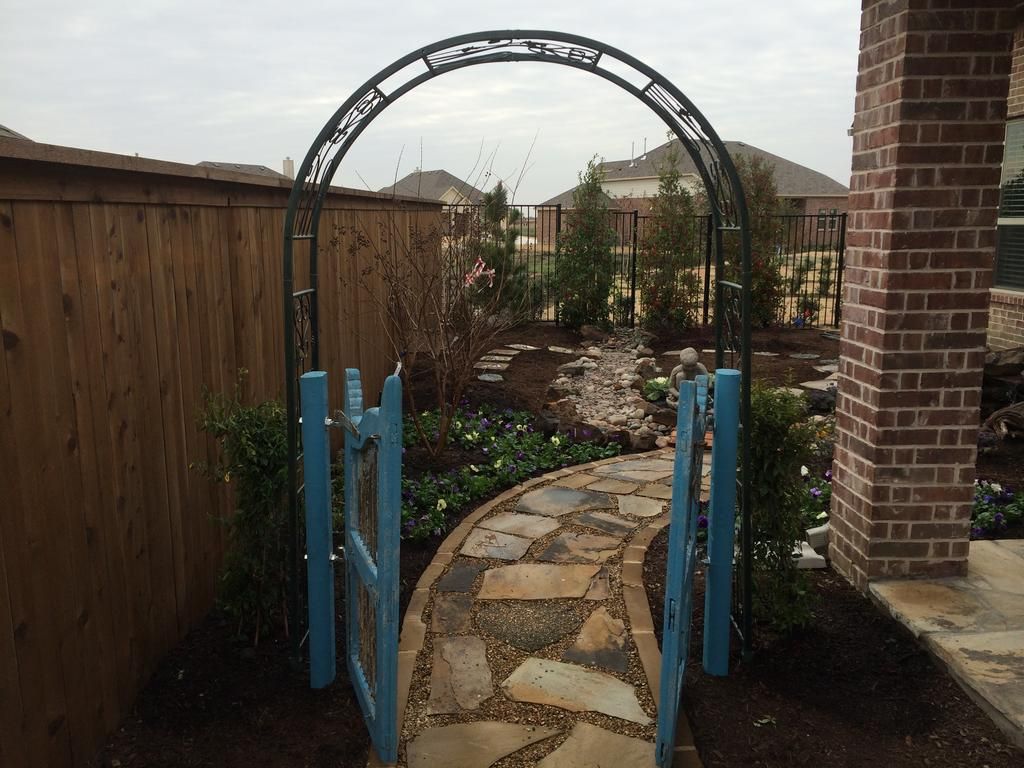 Stone Path Works in Cross Roads, TX