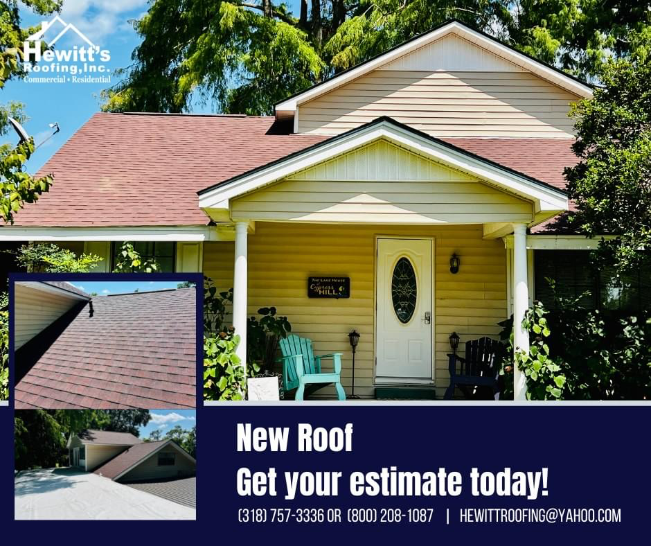 A beautiful new roof (Atlas Pristine Sunset) on a beautiful home!