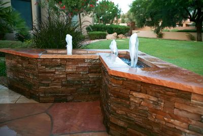 Custom Water Slides - Phoenix Landscaping Design & Pool Builders