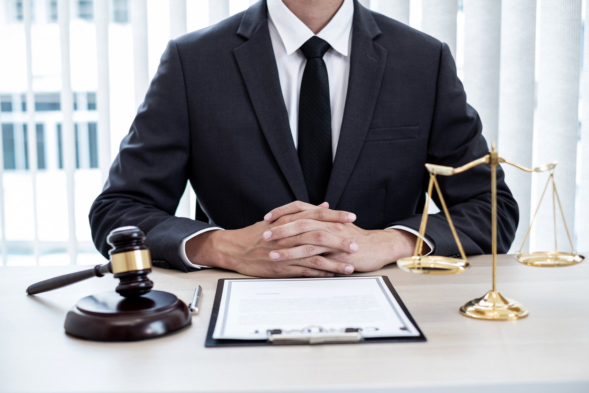 professional male lawyers work law office