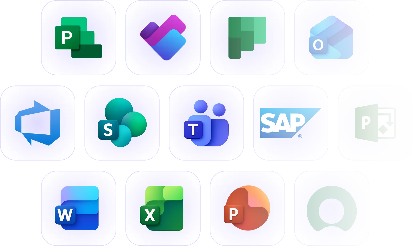 Integração nativa com sistemas corporativos