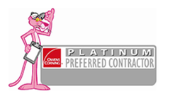 The pink panther is a platinum preferred contractor