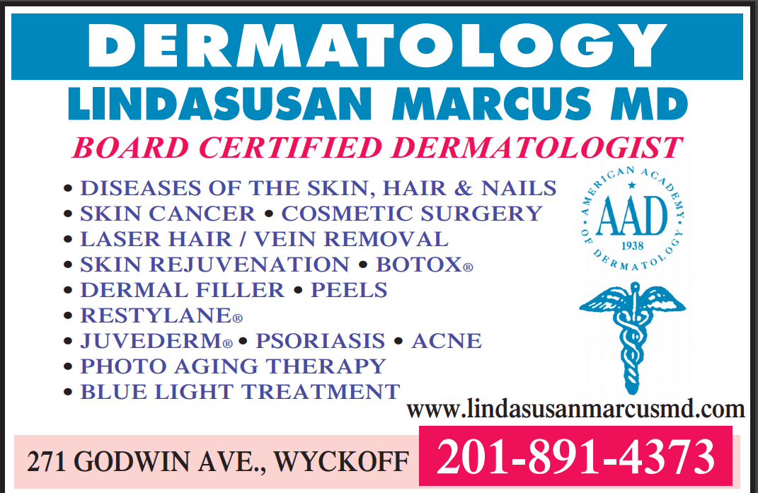 Linda Susan Marcus, MD Services — Wyckoff, NJ — Linda Susan Marcus MD FAA D – Board Certified Dermatologist