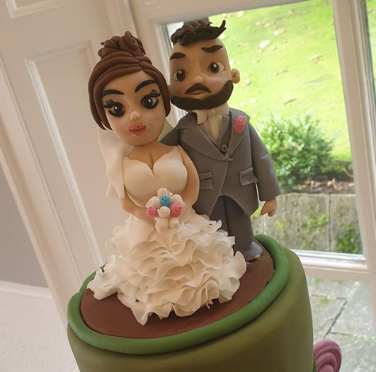Wedding Cake Characters for Cakes