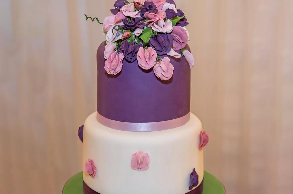 Floral Design Wedding Cakes