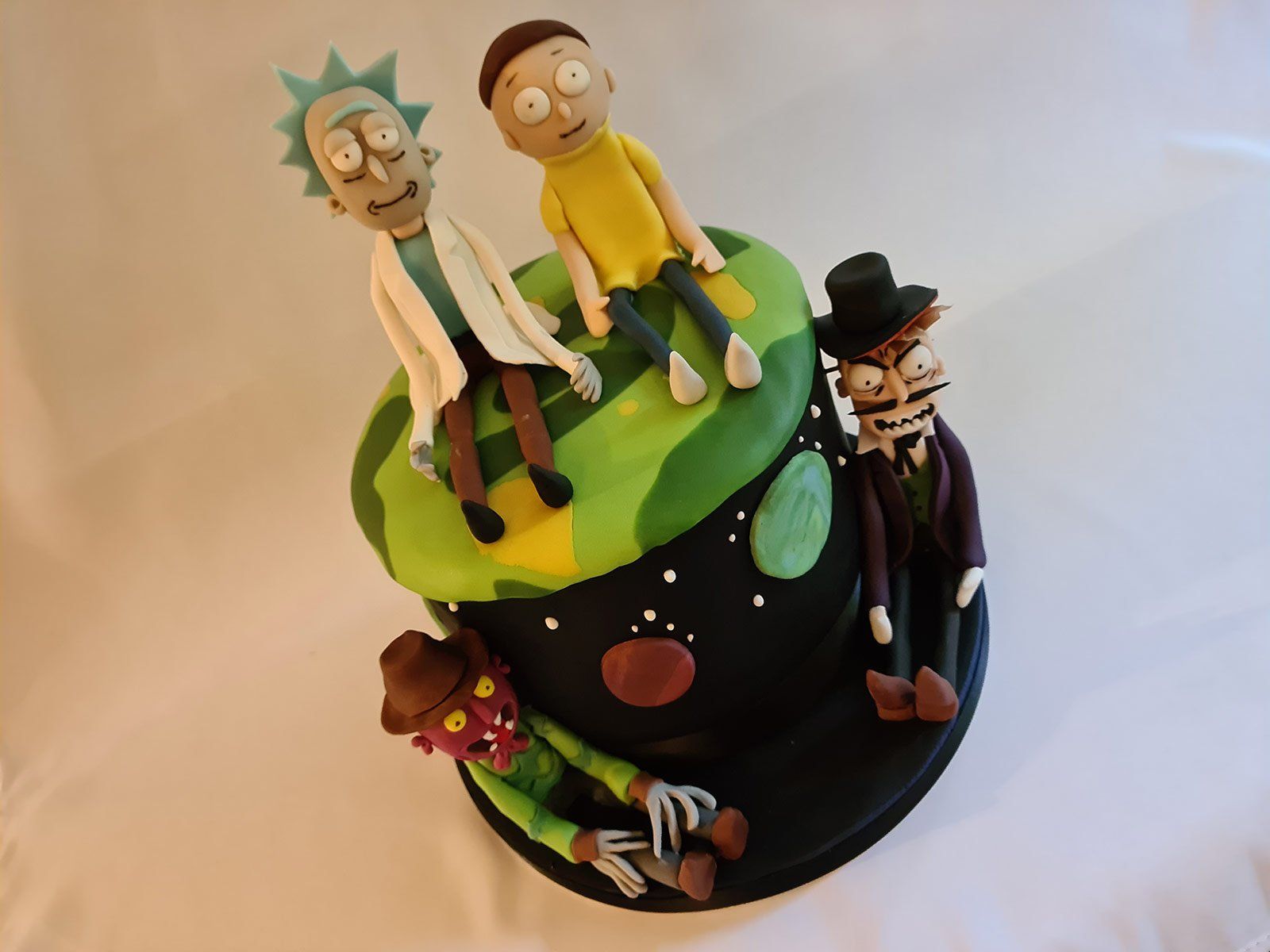 Rick and Morty birthday cake